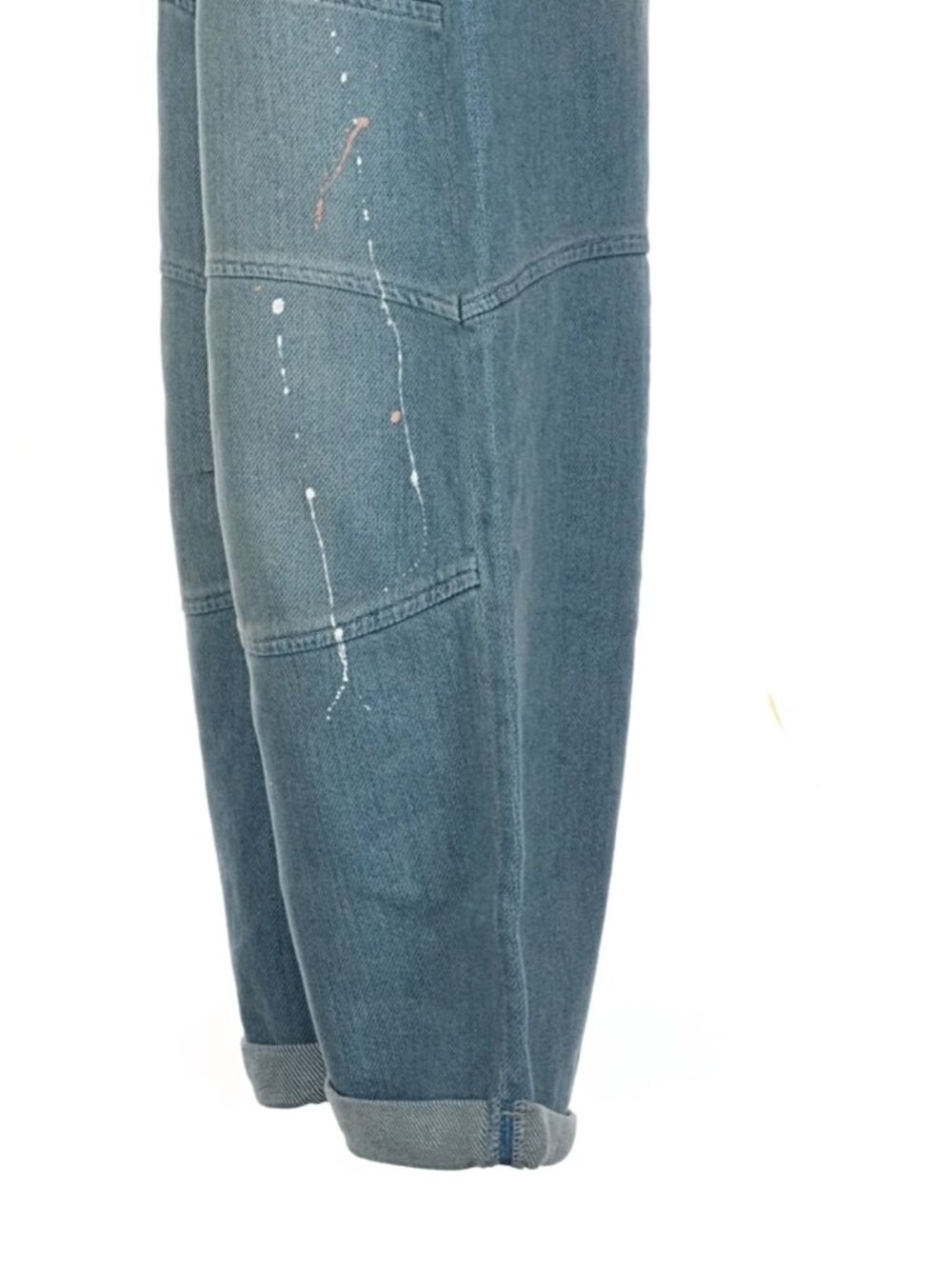 NWT Free People We The Free Pavement Artist Slouchy Cropped Jeans Medium $158 - Picture 6 of 16